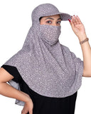 Kavach ReadyToWear Printed Fashionable Full Face Covering Comfortable Soft Mask Scarf For Pollution Sun Dust Heat Protection I