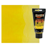 Soho Urban Artist Heavy Body Acrylic Paint - 75 ml Tube - Primary Yellow - Thick, Rich Color, Excellent Coverage, Professional Q