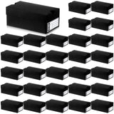 Fullhawl 30 Sets Mini Shoe Gifts Boxes for Party Favors 4 x 2.3 x2 inch Small Sneaker Box with Editable Label Sports Theme Chris