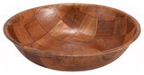 Winco Woven Wood Salad Bowl, 6 inch - 12 per case.