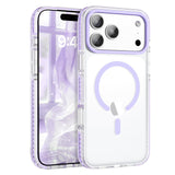 BENTOBEN Magnetic for iPhone 17 Pro 6.3 Case, Compatible with Magsafe Military Shockproof Protective Bumper Cute Transparent Sli