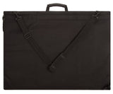 Soho Urban Artist Art Portfolio Case Artwork Tote Bag, Heavy Duty Nylon, 2 Zippered Pockets, Handle & Shoulder Strap LightWeight