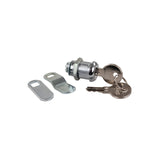 JR Products (00315) 7/8 Standard Compartment Door Key Lock,Silver
