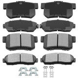 AUTOMUTO 8PCS Front & Rear Ceramic Disc Brake Pads Set D536 D1089 For Acura RDX 2007-2012