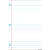 Ashley Productions ASH91000 Smart Poly Chart, Notebook Page Lined, 13 x 19