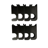 JILINWEI Pop-Up Curtain Rod Holder for Coleman Camper Accessories,Replace The C Clip Style Curtains into A Curtain Rod Holder,8P