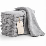 NEOWEMING 10Pack Microfiber DishCloths, 10''x10'' Super Soft Cleaning Cloths: All Purpose,Reusable Dishwashing,Lint Free, Absorb