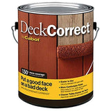 CABOT SAMUEL 2520007 INC Deck Correct GAL Stain, 1 Gal, No Color