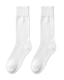 Navy Blue And White Premium Organic Cotton Crew Length School Socks For Kids | Socks For Boys And Girls, For 220 Years (In, Age