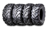 WANDA Set of 4 New ATV/UTV Tires 24x8-12 Front & 24x11-10 Rear /6PR P341-10151/10245