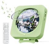 MICOCIOUS Portable CD Player with Bluetooth Desktop CD Player for Home CD Music Players with Remote Control,Timer,Built-in Dual