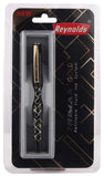 Reynolds Trimax Gold Liquid Gel Pen, Needle Tip (0.5mm), Blue Ink