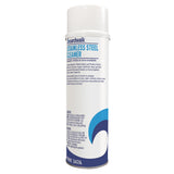 Boardwalk 1041284 18 oz. Aerosol Spray Stainless Steel Cleaner and Polish Lemon (12/Carton)