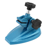 QWORK Micrometer Stand for Micrometers up to 4 - Professional Grade Cutting Tools Stand with Large Clamp Knobs
