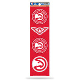 Rico Industries NBA Atlanta Hawks Die Cut 4-Piece The Quad Sticker Sheet