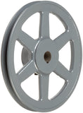 TB Woods AK5634 FHP BoredToSize, 5.45 Outside Body Diameter, 0.75 Bore Diameter VBelt Sheave