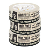 Paper House Productions Harry Potter 3-Pack Set of 2 Foil Accent Washi Tape Rolls for Scrapbooking and Crafts - Daily Prophet Ne