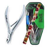 Nghia Professional Stainless Steel Cuticle Nipper C-07 (D-07) Jaw 16 Osimihome Cuticle Cutter Trimmer Manicure Tools with Double Spring- Perfect Nail Care Tool at Home Spa Saloon-New