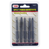 IIT 64271 3Inch Power Driver Bits, 5Piece