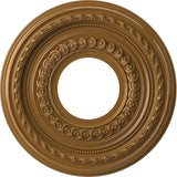 Ekena Millwork CMP10CODVG Cole Thermoformed PVC Ceiling Medallion (Fits Canopies up to 4 1/4), 10OD x 3 1/2ID x 3/4P, Universal