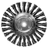 Century Drill & Tool 76865 Knotted Wire Bench Grinder Wheel, 6 Coarse