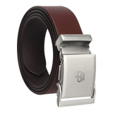 Usl MenS Leather Army Lock Brown Belt For Men | Casual Wear MenS Belt | Leather Belt (34)