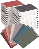 Dynta 50 Packs Pocket Notepad 3x5 Inch Mini Notebooks Bulk