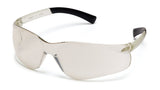 Pyramex Ztek Safety Glasses, Black Frame, IndoorOudoor Mirror Lens