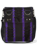 Womens Purple Corset Bag Purse Vamp Rockabilly Punk Deathrock Anime Cosplay