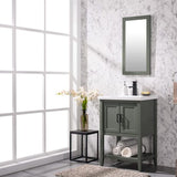 Legion Furniture 24-Inch Kd Pewter Green Sink Vanity