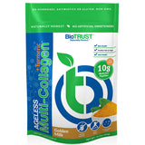 BioTrust Collagen Powder with Turmeric - 5 Types (I, II, III, V, X) - Turmeric Collagen Powder for Women & Men - Hydrolyzed Prot