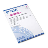 Epson Photo Inkjet Paper, Glossy, 11 x 17, 20 Sheets/Pack