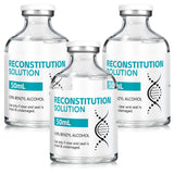 Mixrug,3 Pack of 50 ml in Premium Glass Vials with Rubber Stoppers,Made in USA