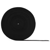 Cornucopia 50 Yards Black Polypropylene Webbing, 1inch Wide Polypro Strap Webbing; Great for Bags, Outdoor Gear; Collars, Leash