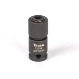 Titan 12034 3/8Inch Drive to 1/4Inch Hex Drive Quick Change Adapter