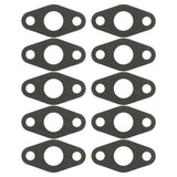 10Pcs Turbo Gasket, Turbo Oil Drain Return Gasket Excellent Sealing Paper High Toughness Oil Drain Gaskets for T3 T4 Turbocharge