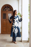Gosriki Women'S Rayon Viscose Straight Printed Kurta With Palazzo (Cukari Blue-Vks03-Gs_S_Blue_Small),Blue,,B0DS9GYW23