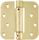 Deltana DSH4R53/4 Single Action Steel 4Inch x 4Inch x 5/8Inch Spring Hinge