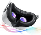 Face Pad & Face Cover Cushion Replacement Compatible with Oculus/Meta Quest 2 -VR Accessories Facial Interface Bracket Foam Soft