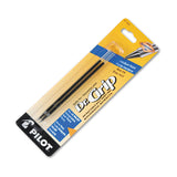 PILOT Dr. Grip Ballpoint Ink Refills for Retractable Pens, Medium Point, Blue Ink, 2Pack (77228)