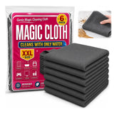 FIYADWZH 6PCS Genie Magic Cleaning Cloth, Microfiber Cleaning Cloths, Reusable Cleaning Rags StreakFree & LintFree for Glass,