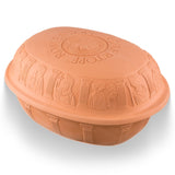 Romertopf Clay Roaster | Non-Stick Dutch Oven | Healthy Pot Cooking | Clay Baker | Versatile Cooking Vessel - 7.3 Quarts (7 Lite