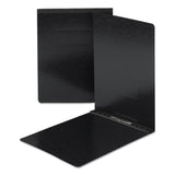 SMEAD End Opening Pressboard Report Cover, Prong Fastener, Letter, Black (SMD81125)