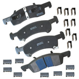 Bendix Premium SBM934 Semi-Metallic Front Brake Pads for Ford Expedition 2006-2003, Lincoln Navigator 2006-2003