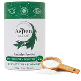 AspenClean Laundry Powder + Booster 2in1 | Eucalyptus | 55 Loads