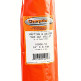 Clearprint 36 x 20 Yards 1000H Vellum Roll with 10x10 FadeOut Grid, 16 lb., 100% Cotton, 1 Each