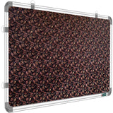 Yajnas 1.5X3 Feet Premium Material Lotus Leaf Designed Notice Board/Soft Board/Bulletin Board/Pin-Up Display Board For Study Roo