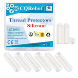 CQRobot Silicone End Caps 50pcs 1/5 Inch High Temp Protective Flexible Screw Thread Protectors Bolt Covers Screw Caps Kit for Me