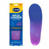 Dr. Scholls Walk Longer Insoles, Comfortable Plush Foam Cushioning Inserts for Walking, Hiking, and Standing on Feet AllDay, S