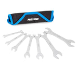 Neiko 03581A Super Thin Wrench Set, 34mm Thick, 7 Piece, Metric Sizes 619mm